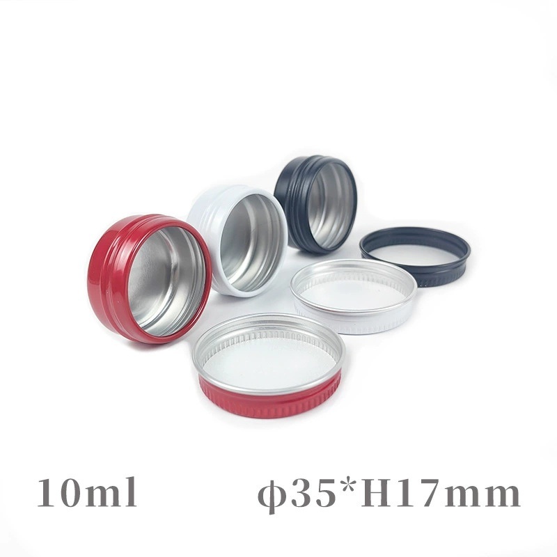 Lip Balm - 200個入り ミニサイズ 10ml 金属製 円筒型 化粧品用缶