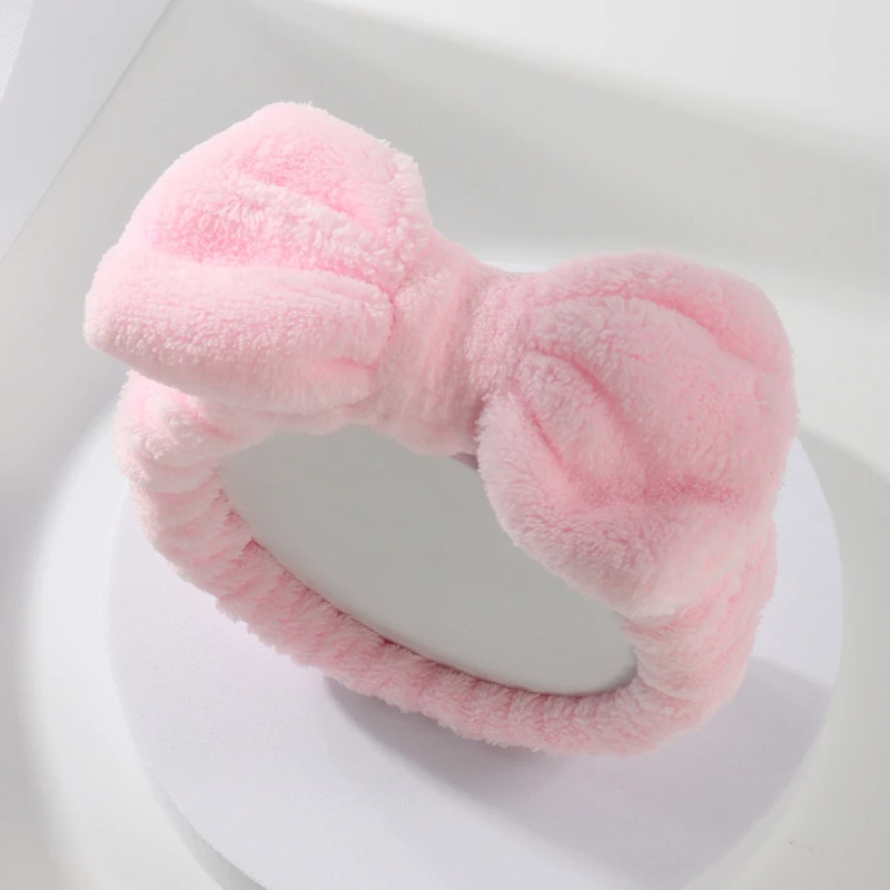 ボウヘッドバンドリストバンドセットタオル伸縮性ソフト洗顔シャ - Cleanser Face のレビューと価格