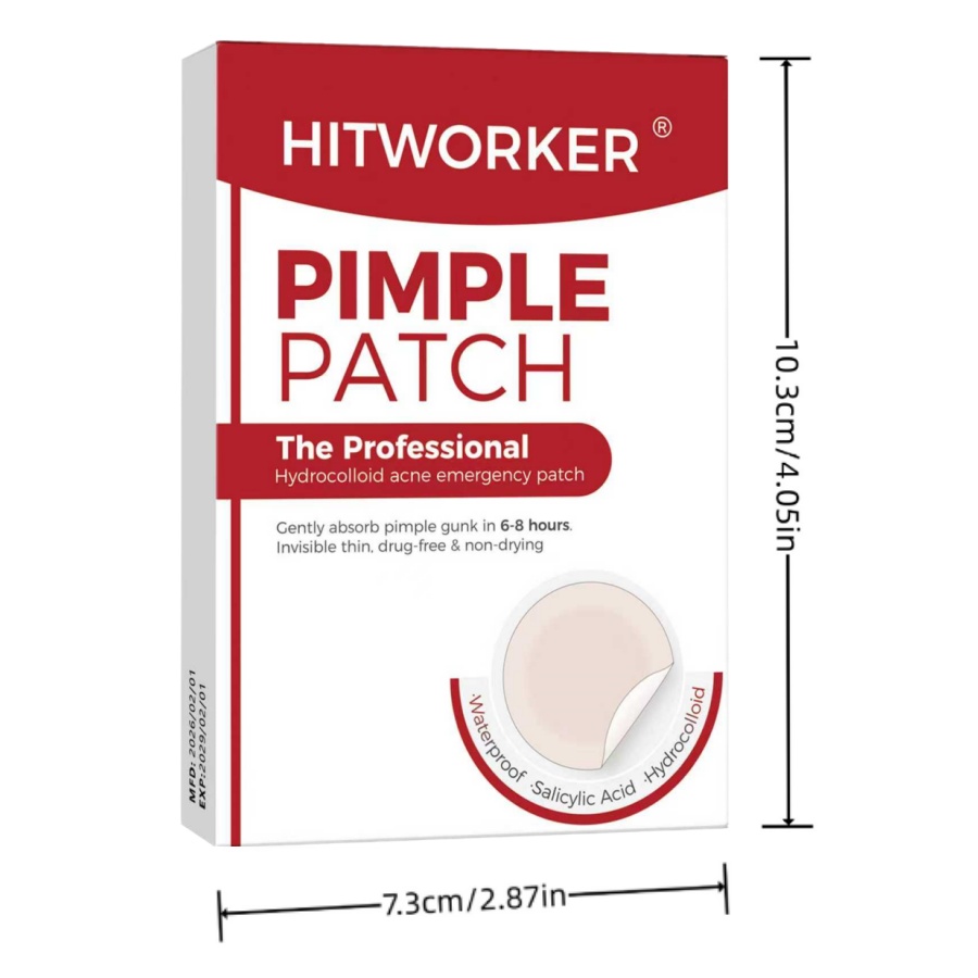 HITWORKER アクネパッチ ハイドロゲルコーティング  - Face Oil のレビューと価格