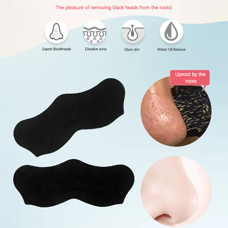10 個ユニセックス黒ずみ除去マスクピール鼻ストリップディー - Face Mask Skincare のレビューと価格