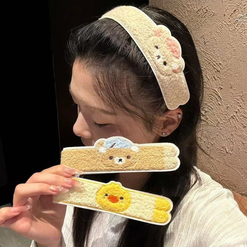 漫画風のかわいい長形リラックマの個性的な前髪ステッカー、洗顔 - Cleanser Face のレビューと価格