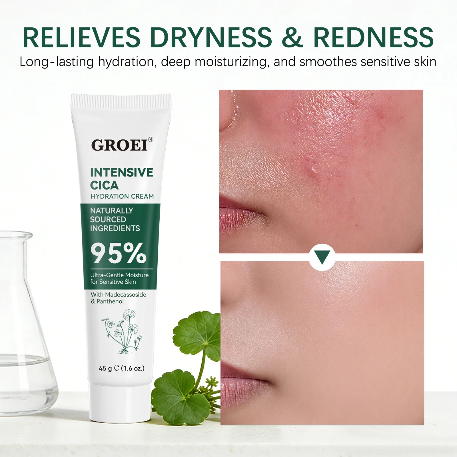 GROEI スノーグラス モイスチャライジングクリーム 45 - Skincare Glowing のレビューと価格