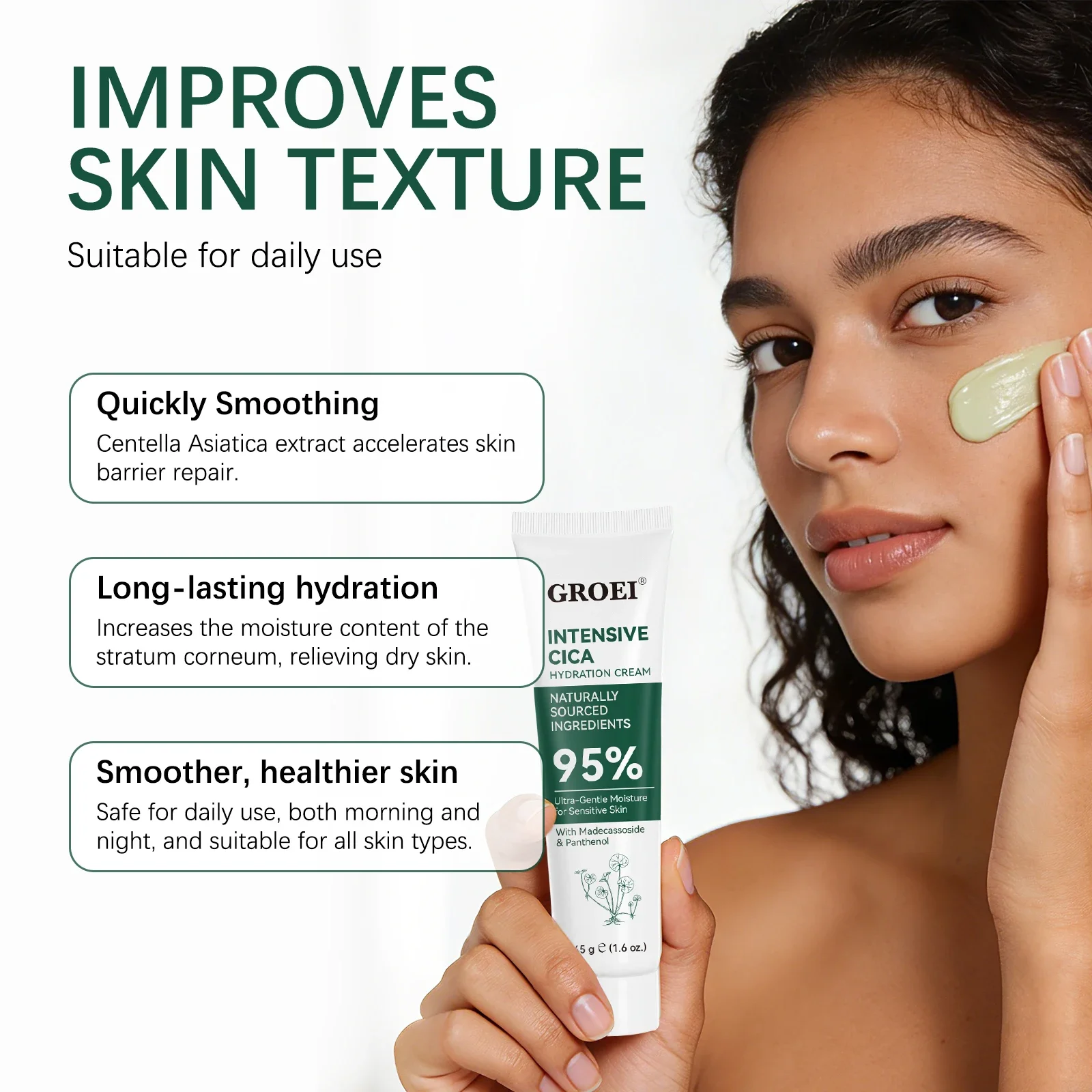 GROEI スノーグラス モイスチャライジングクリーム 45 - Skincare Glowing のレビューと価格