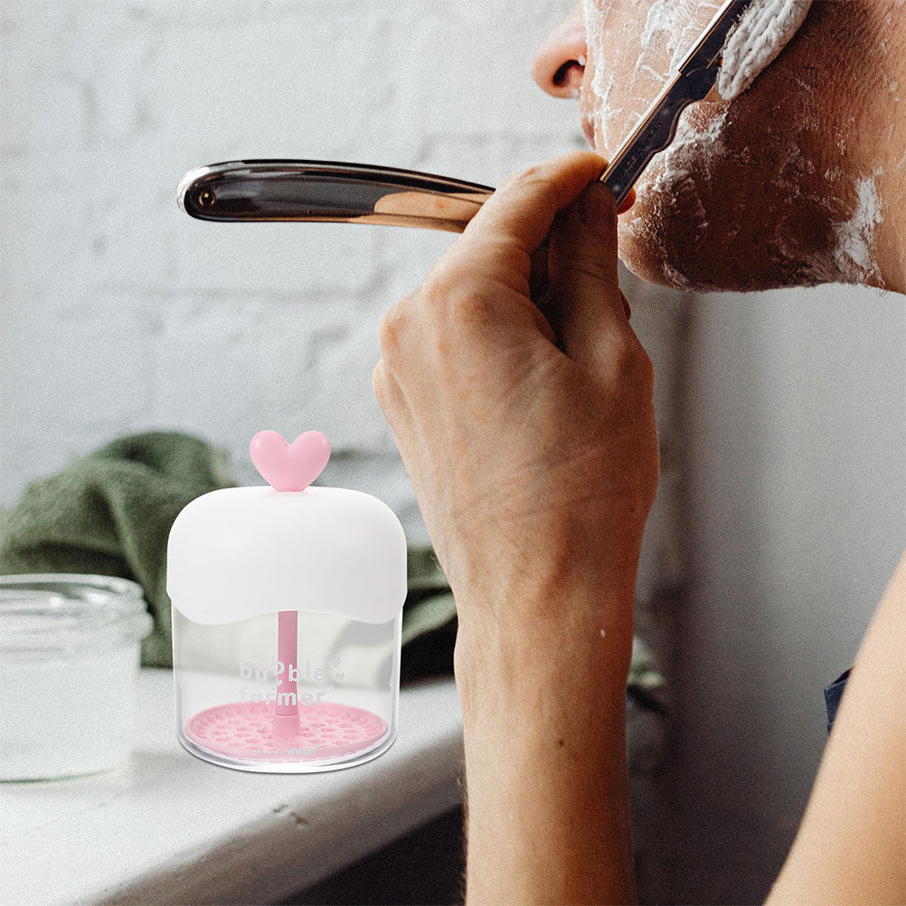 2個入り、透明なハート型の泡立て器。旅行用の洗顔料に最適な、 - Cleanser Face のレビューと価格