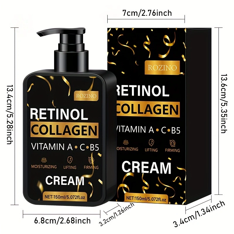 レチノールコラーゲンフェイスクリーム（ビタミンC、B5配合） - Retinol Cream のレビューと価格
